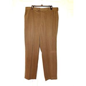 Axist Dress Pants Brown Corduroy Size 38 Inseam‎ 32" Soft Polyester